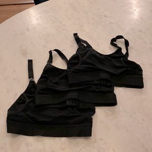 Set of 3 pumping bras